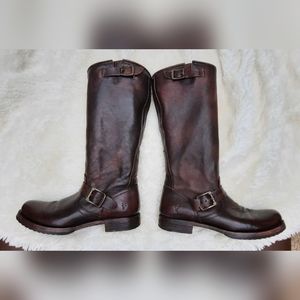 Frye Veronica #77609 brown leather 9B